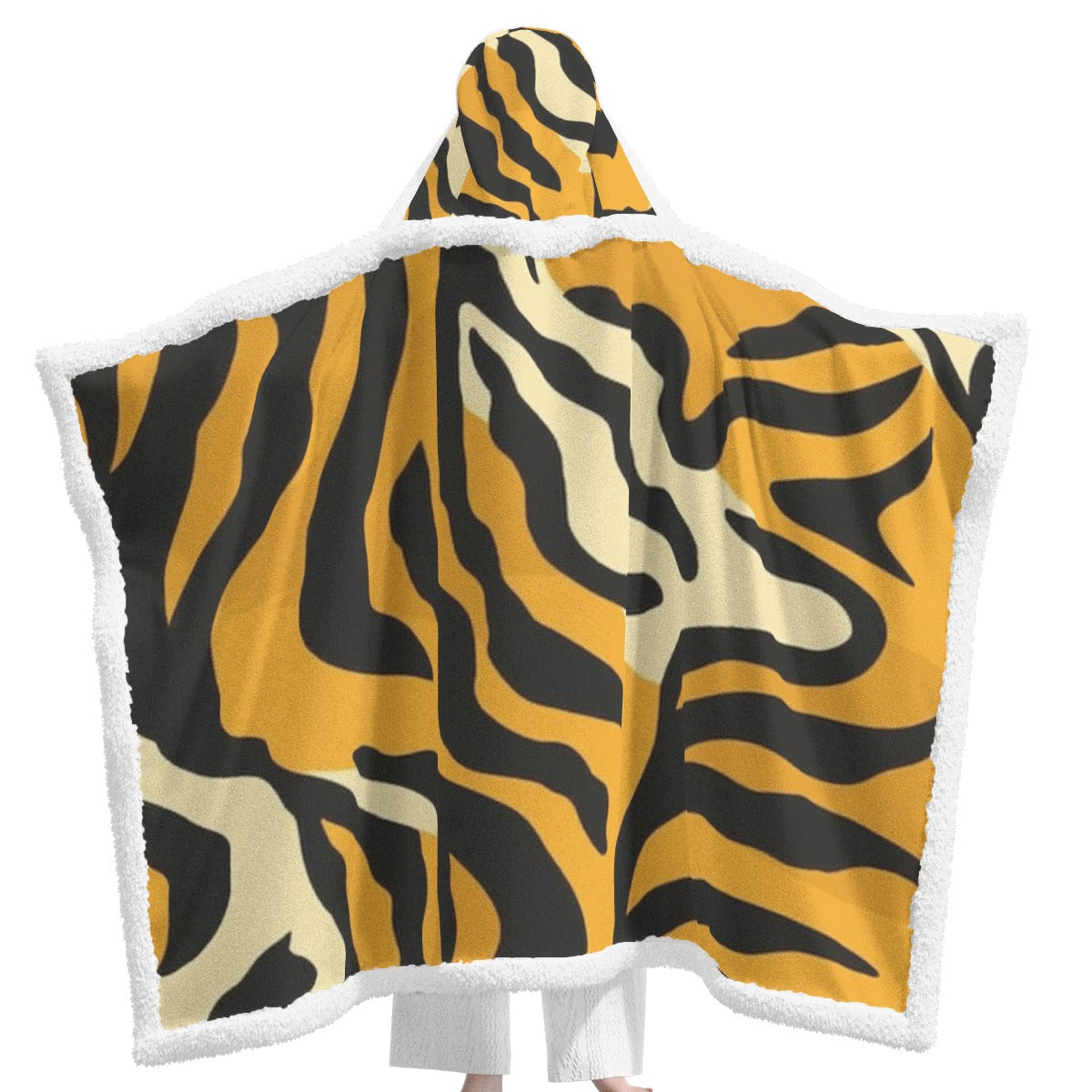 All-Over Print Unisex Wearable Hooded Blanket