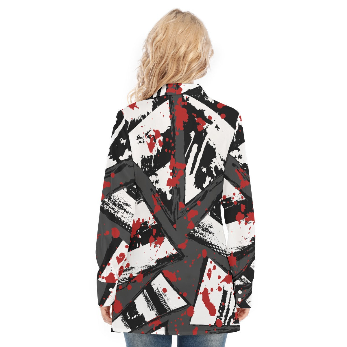 All-Over Print Women's Long Shirt