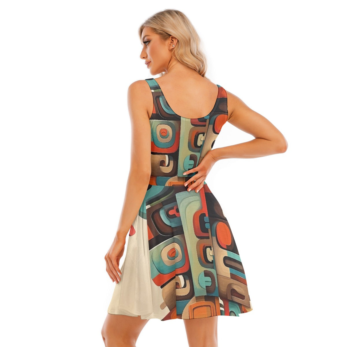 All-Over Print Women's Tank Vest Dress