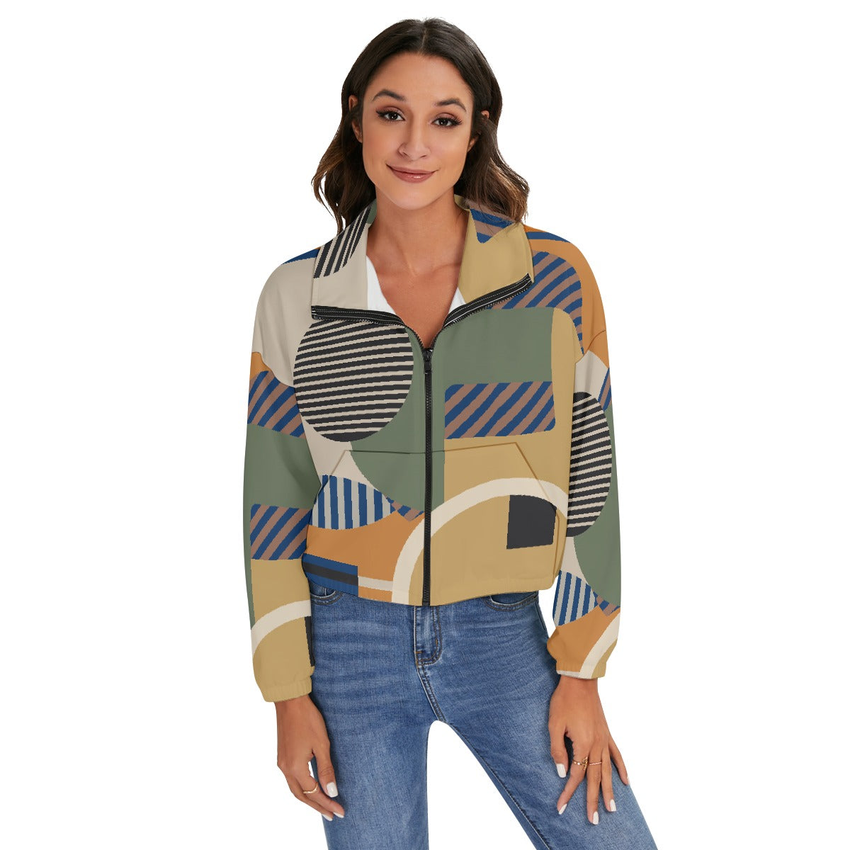 All-Over Print Women's Zip Jacket