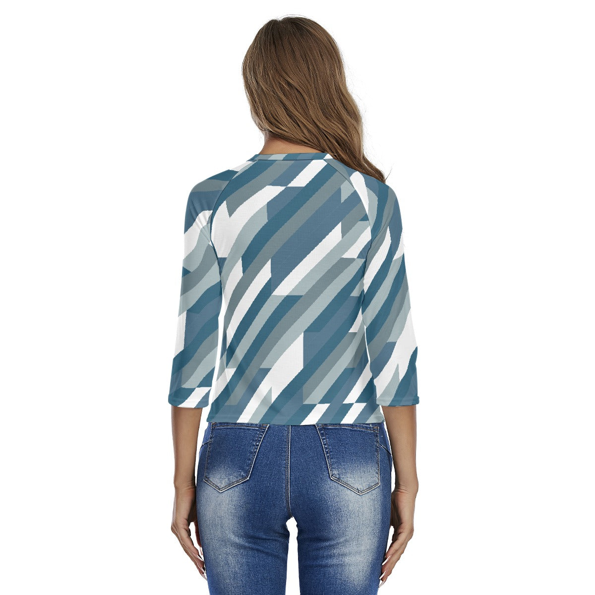 All-Over Print Women's Raglan Sleeves T-shirts