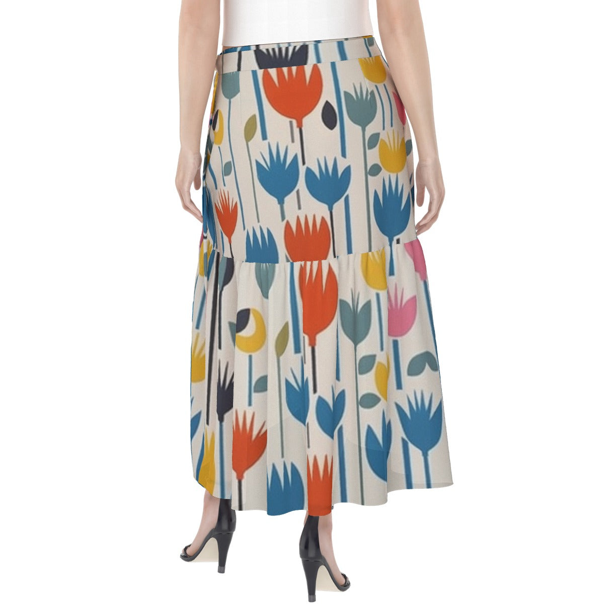 All-Over Print Women's Wrap Skirt