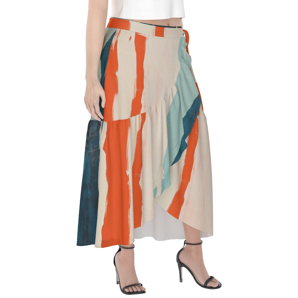 All-Over Print Women's Wrap Skirt