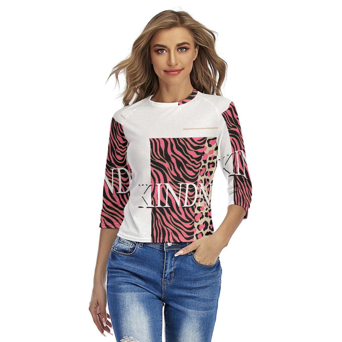 All-Over Print Women's Raglan Sleeves T-shirts