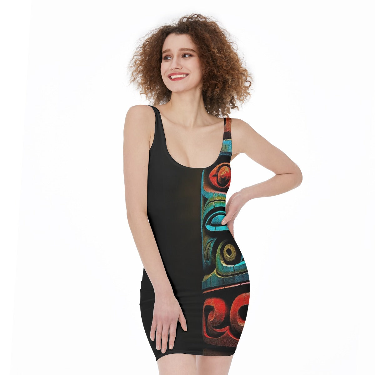 All-Over Print Women's Bodycon Dress