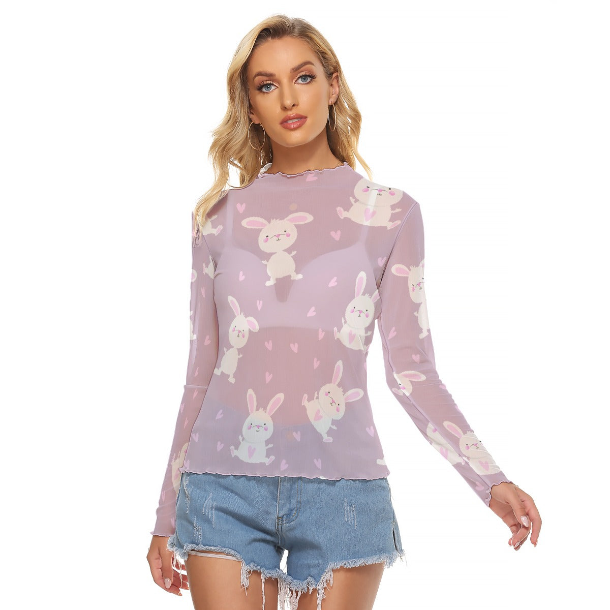 All-Over Print Women's Mesh T-shirt