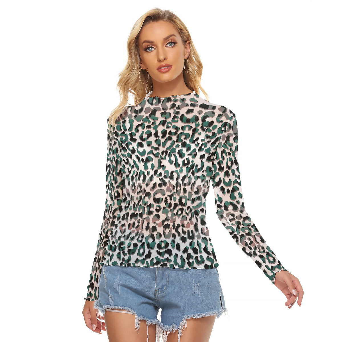 All-Over Print Women's Mesh T-shirt