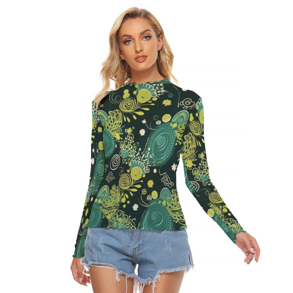 All-Over Print Women's Mesh T-shirt