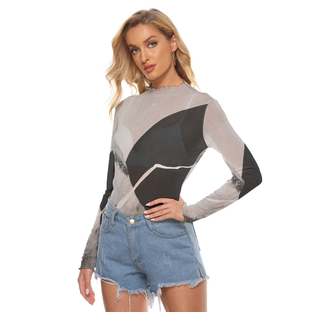 All-Over Print Women's Mesh T-shirt