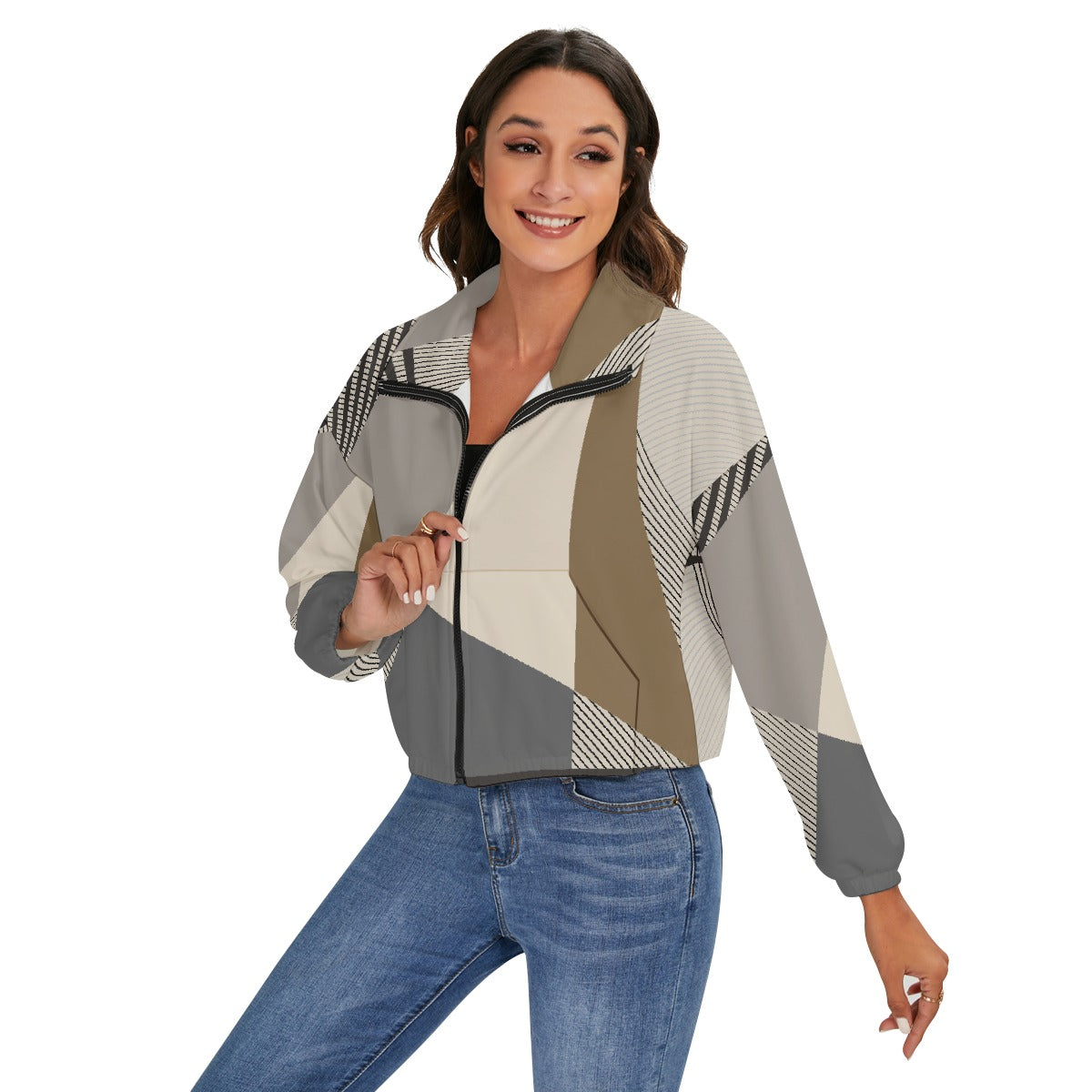 All-Over Print Women's Zip Jacket