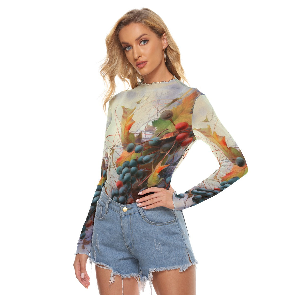 All-Over Print Women's Mesh T-shirt