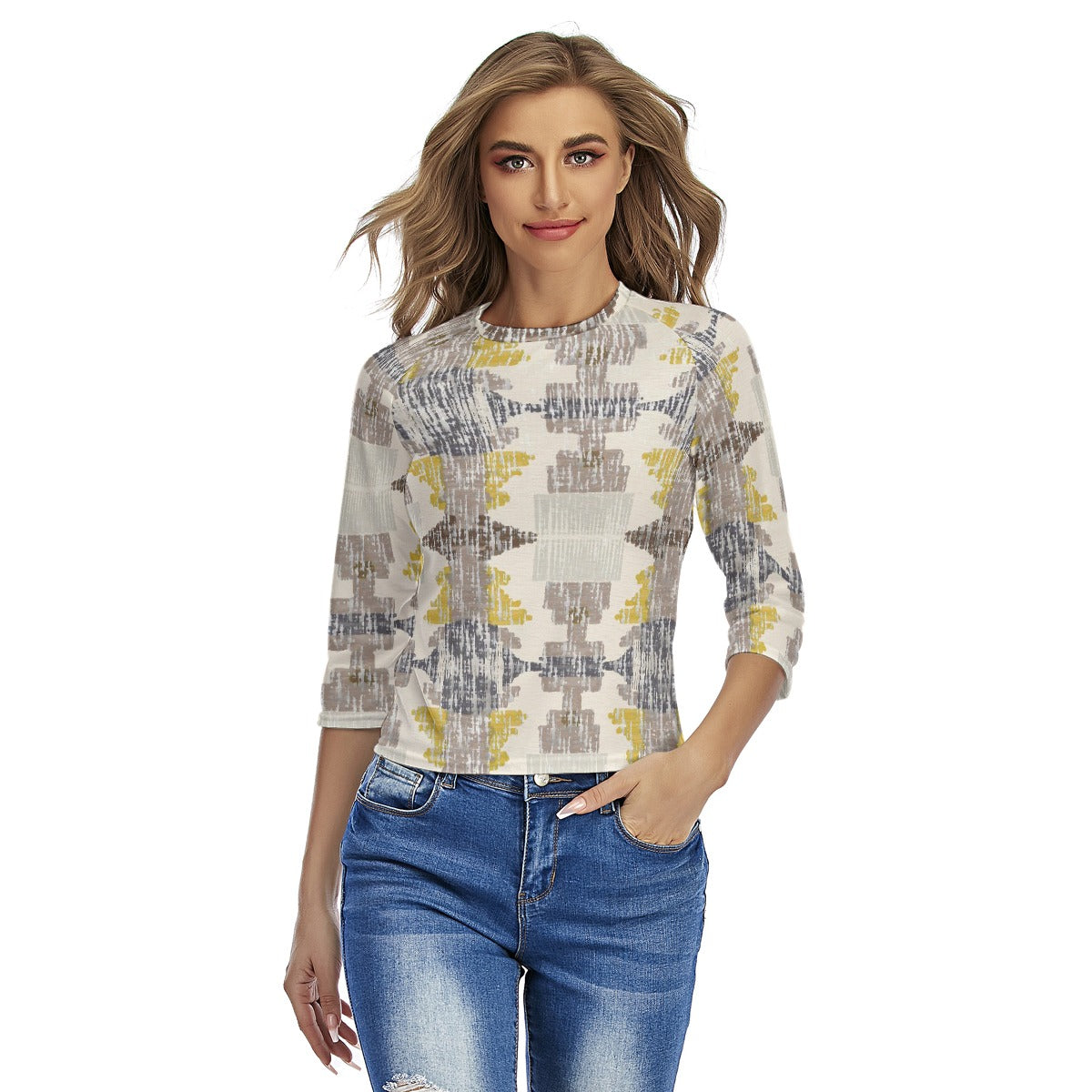 All-Over Print Women's Raglan Sleeves T-shirts