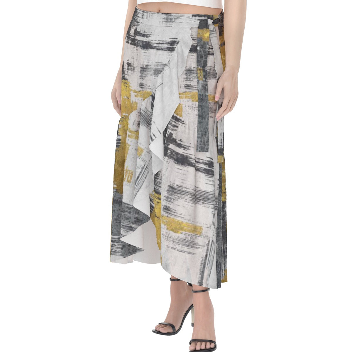 All-Over Print Women's Wrap Skirt