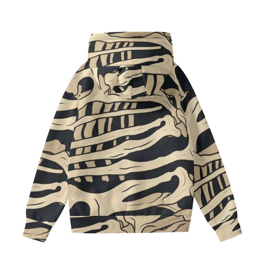 All-Over Print Women’s Hoodie With Decorative Ears