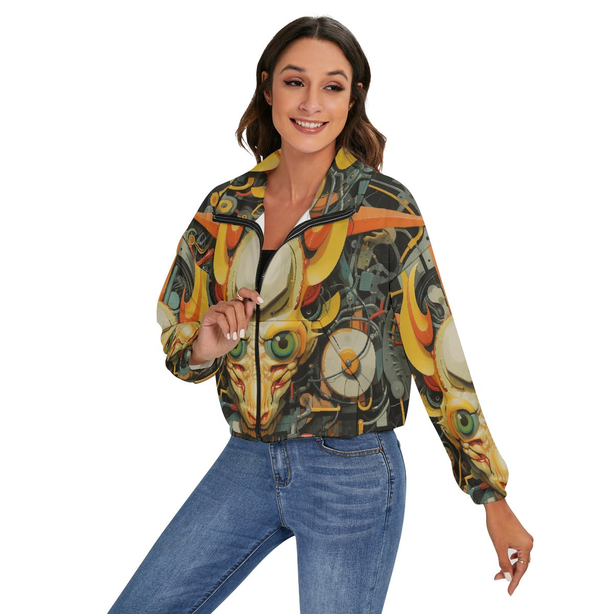 All-Over Print Women's Zip Jacket