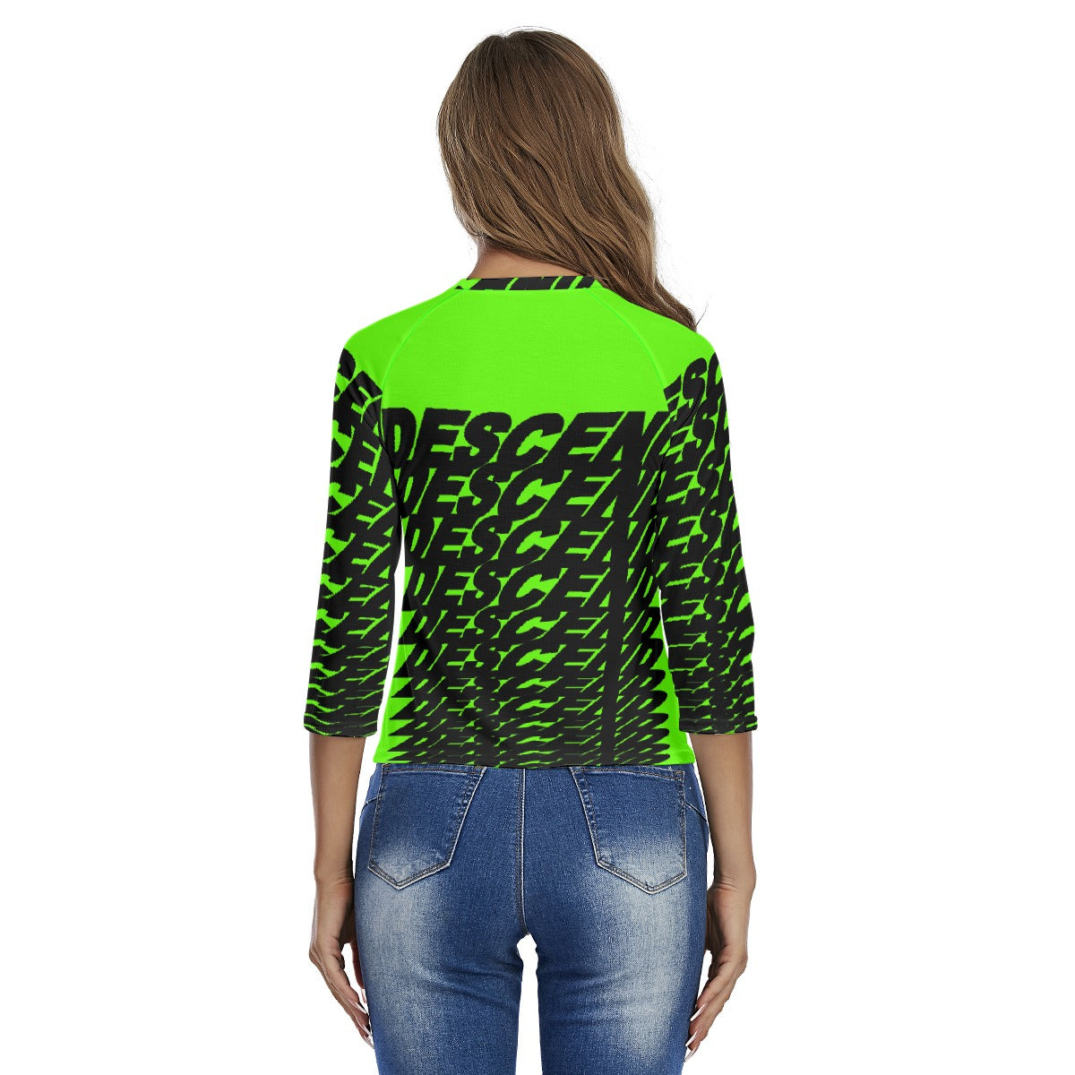 All-Over Print Women's Raglan Sleeves T-shirts