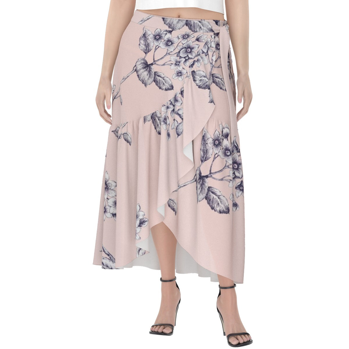 All-Over Print Women's Wrap Skirt