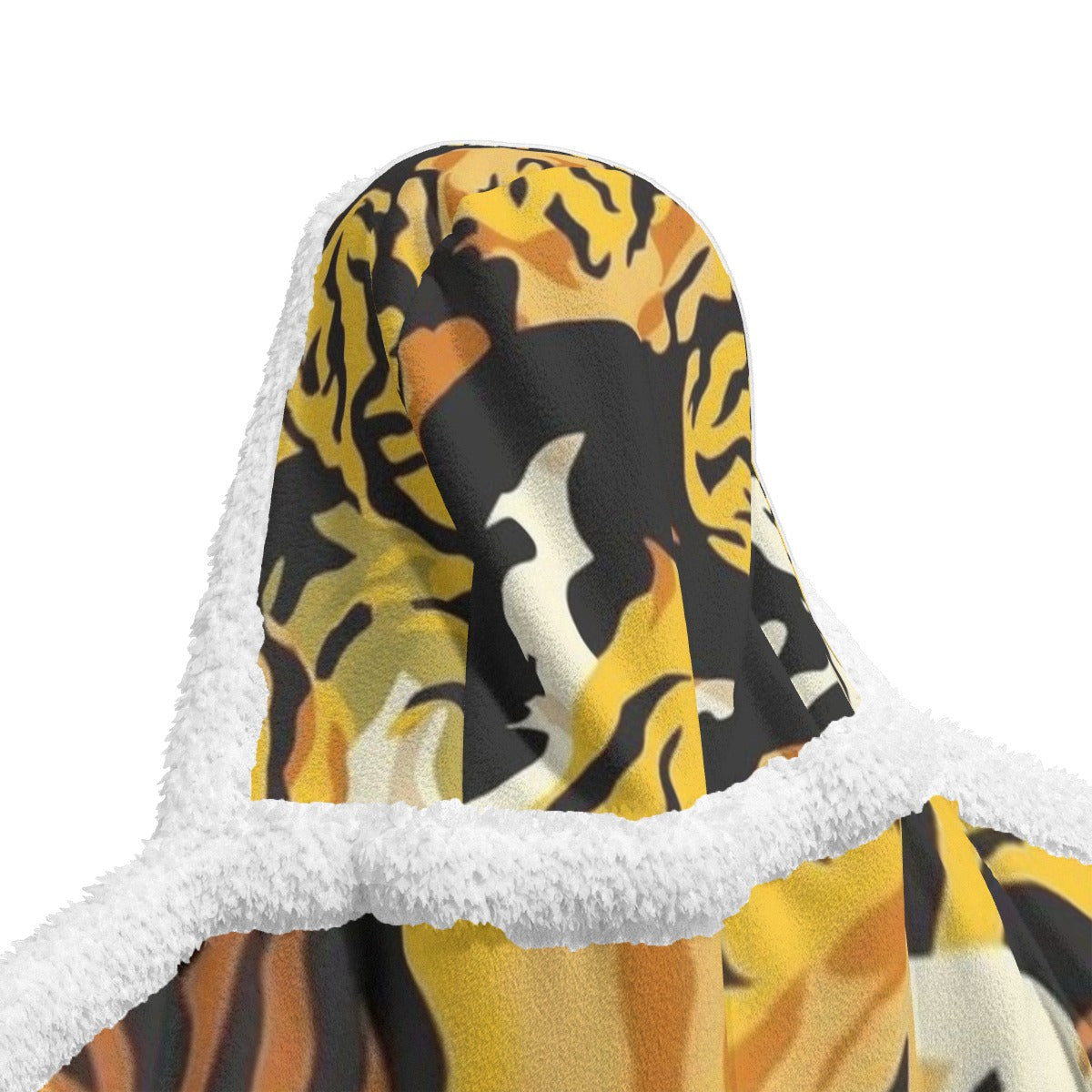 All-Over Print Unisex Wearable Hooded Blanket