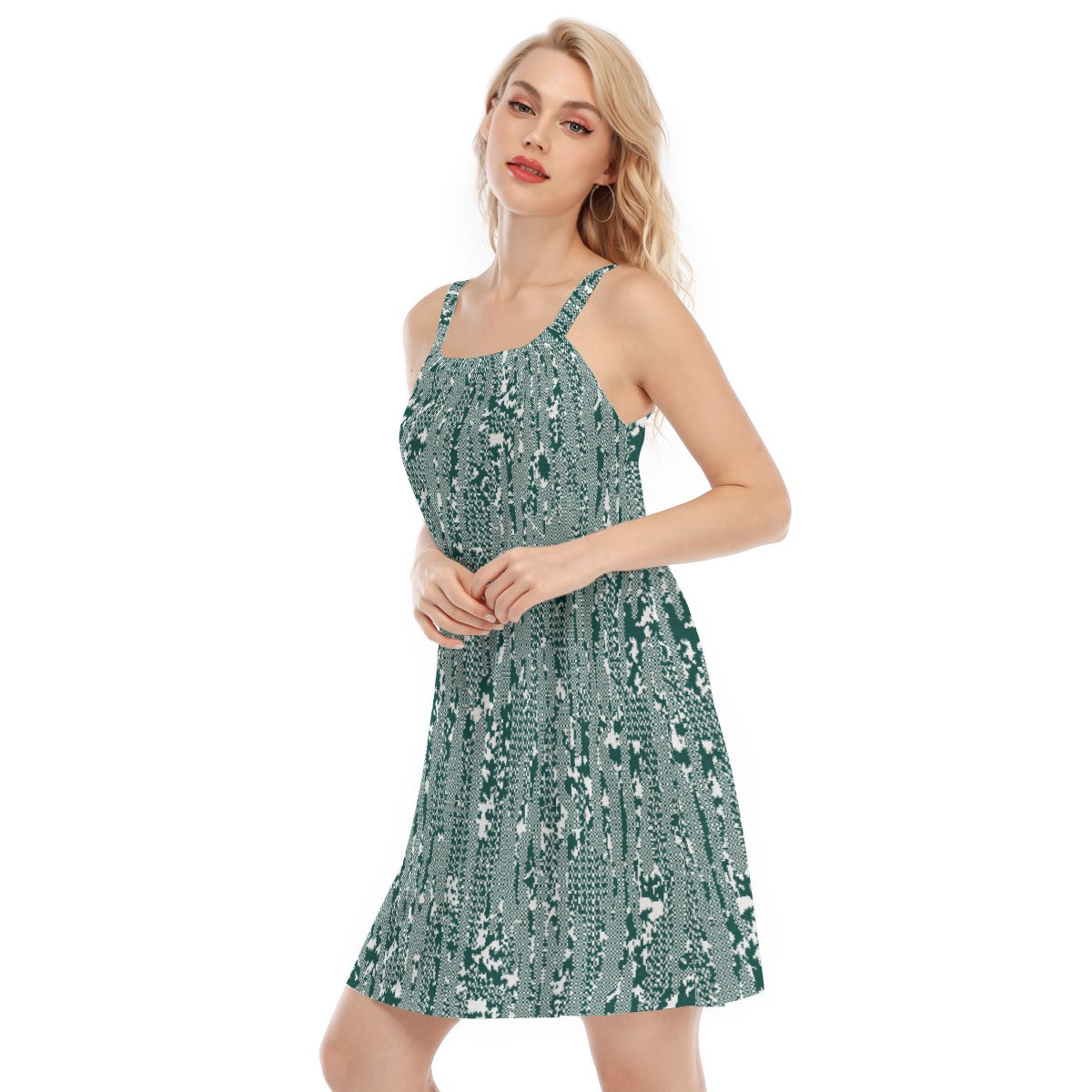 All-Over Print Women's Sleeveless Cami Dress