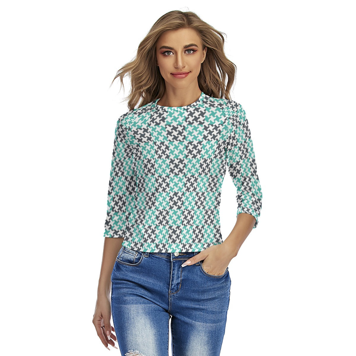 All-Over Print Women's Raglan Sleeves T-shirts