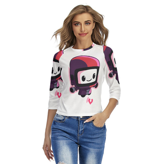 All-Over Print Women's Raglan Sleeves T-shirts