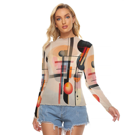 All-Over Print Women's Mesh T-shirt