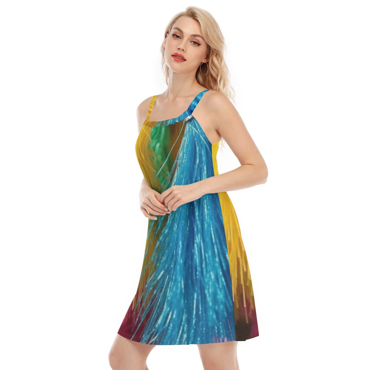 All-Over Print Women's Sleeveless Cami Dress