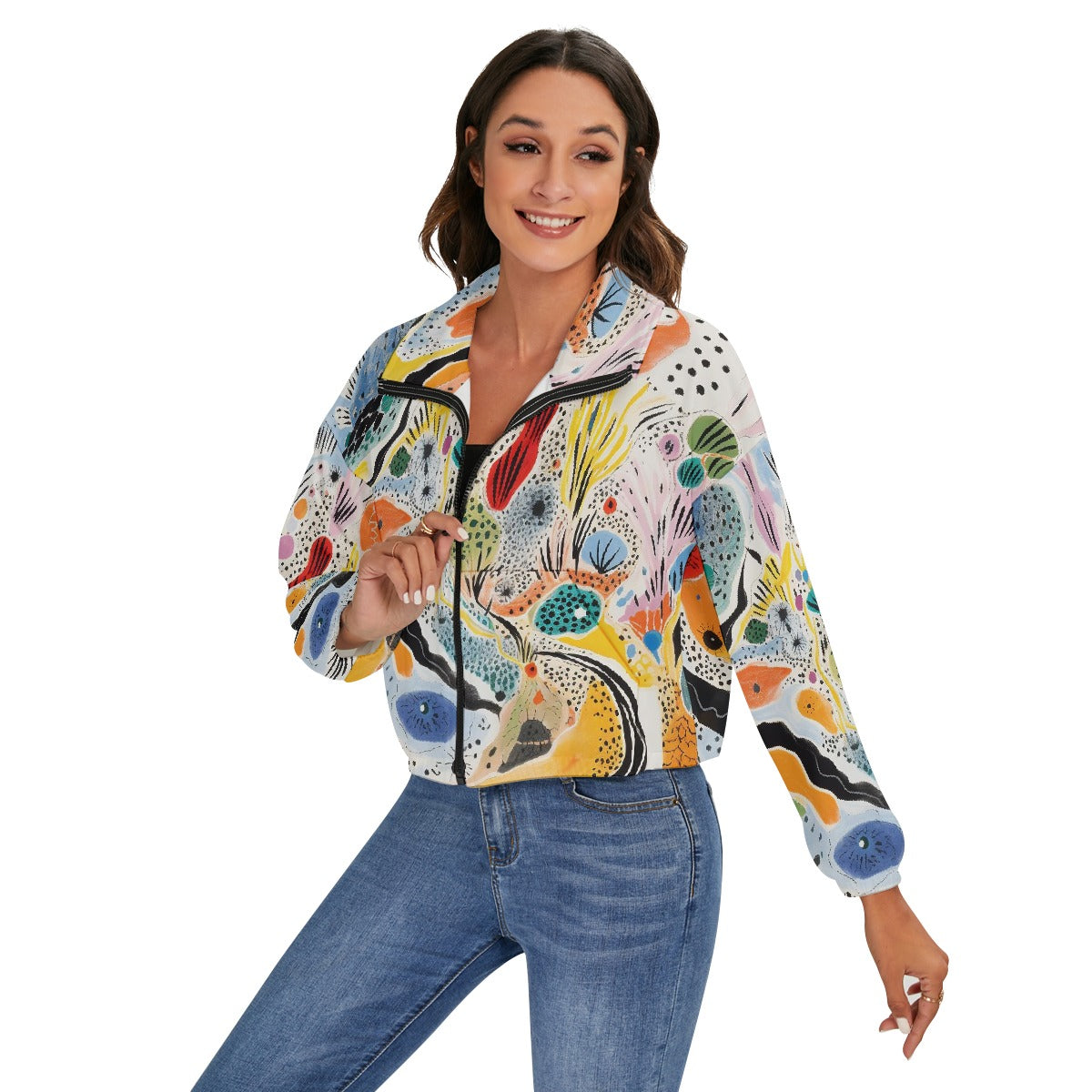 All-Over Print Women's Zip Jacket