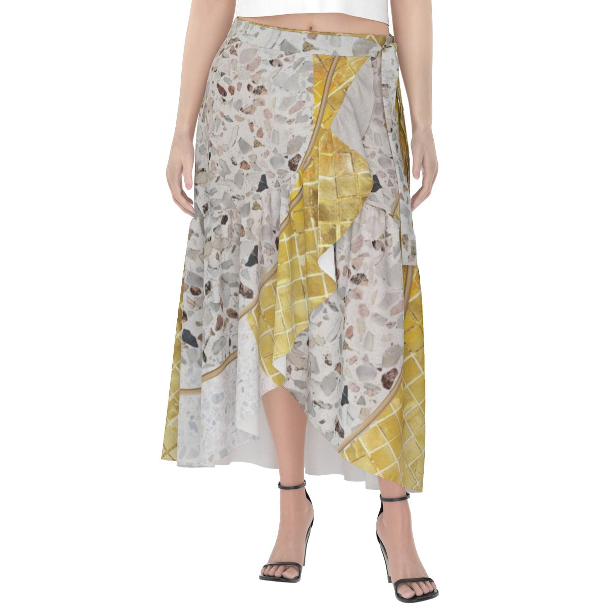 All-Over Print Women's Wrap Skirt