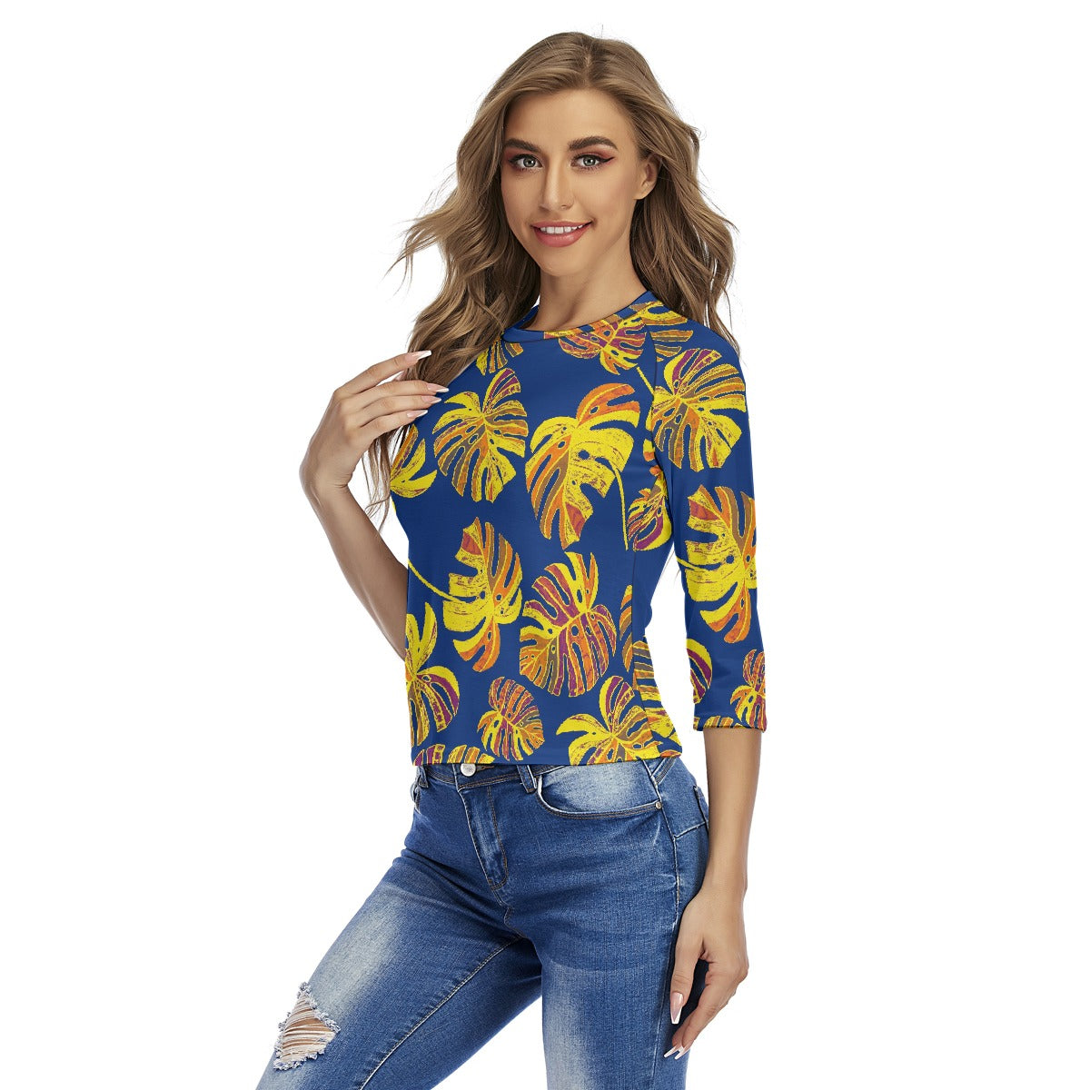 All-Over Print Women's Raglan Sleeves T-shirts