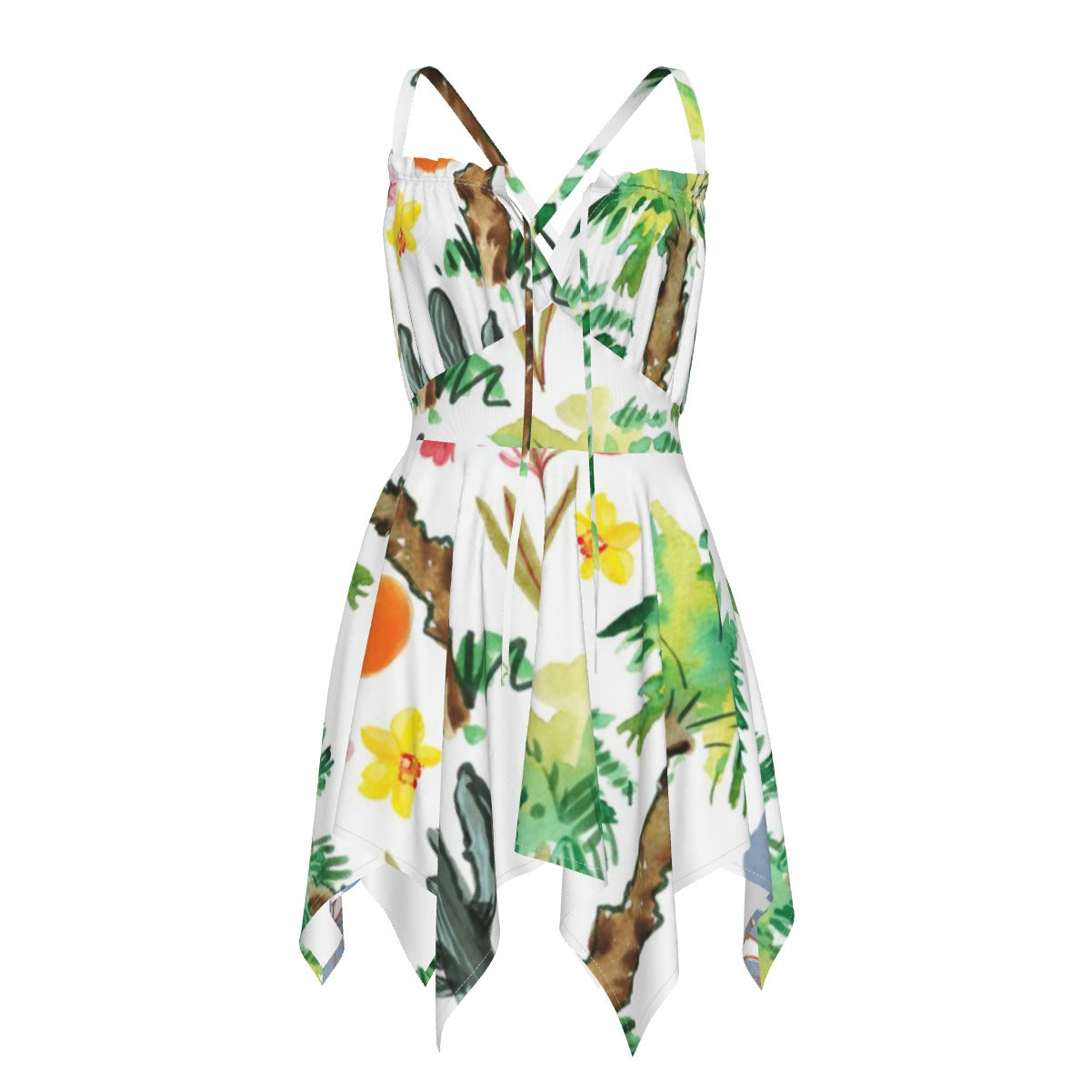 All-Over Print Women's Slip Dress