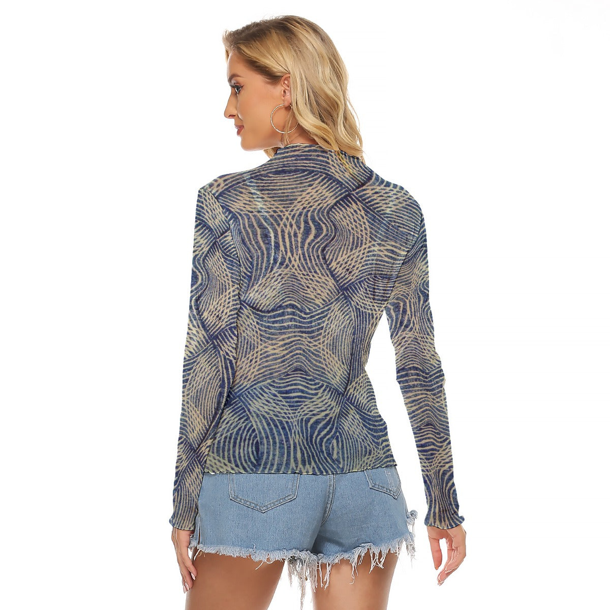 All-Over Print Women's Mesh T-shirt