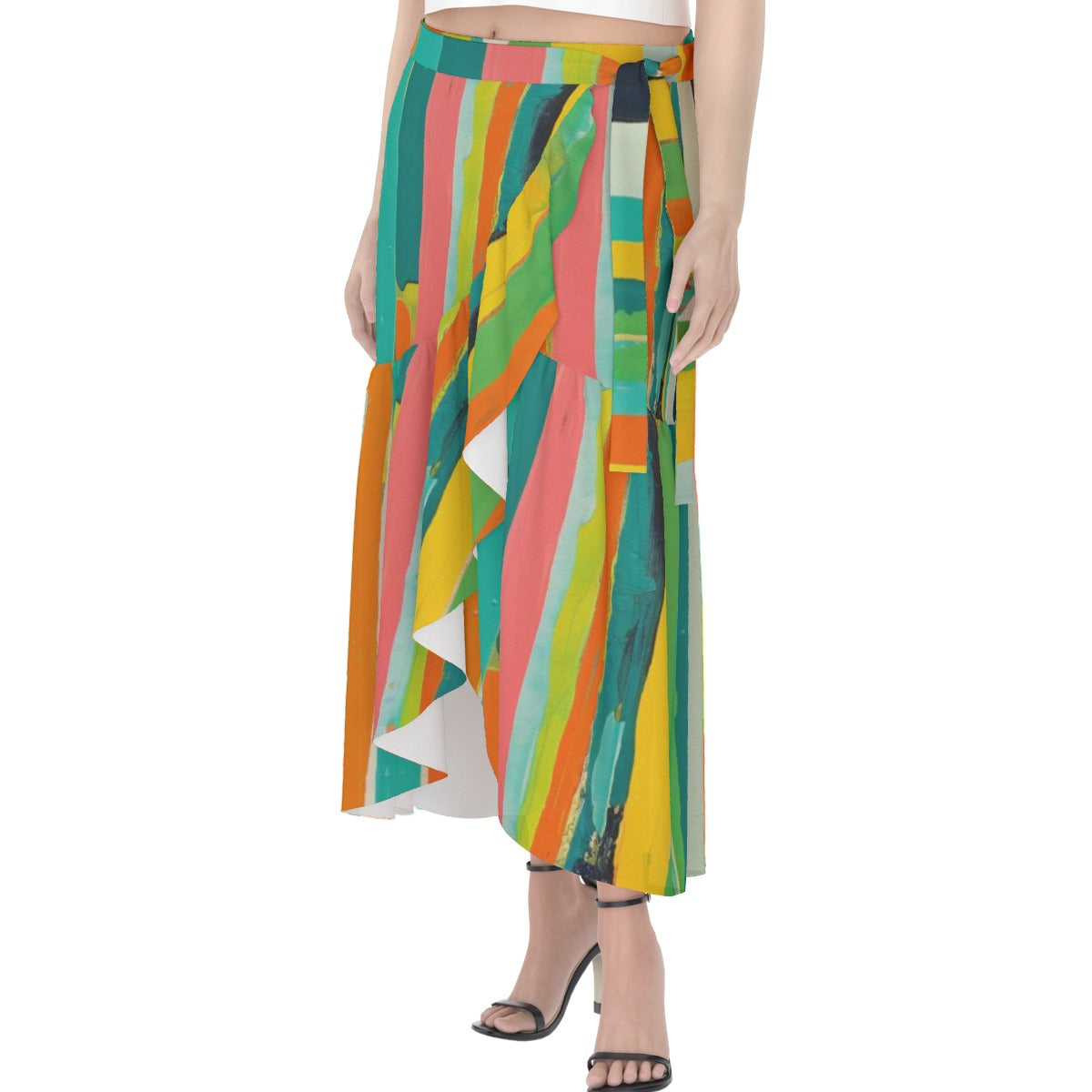 All-Over Print Women's Wrap Skirt