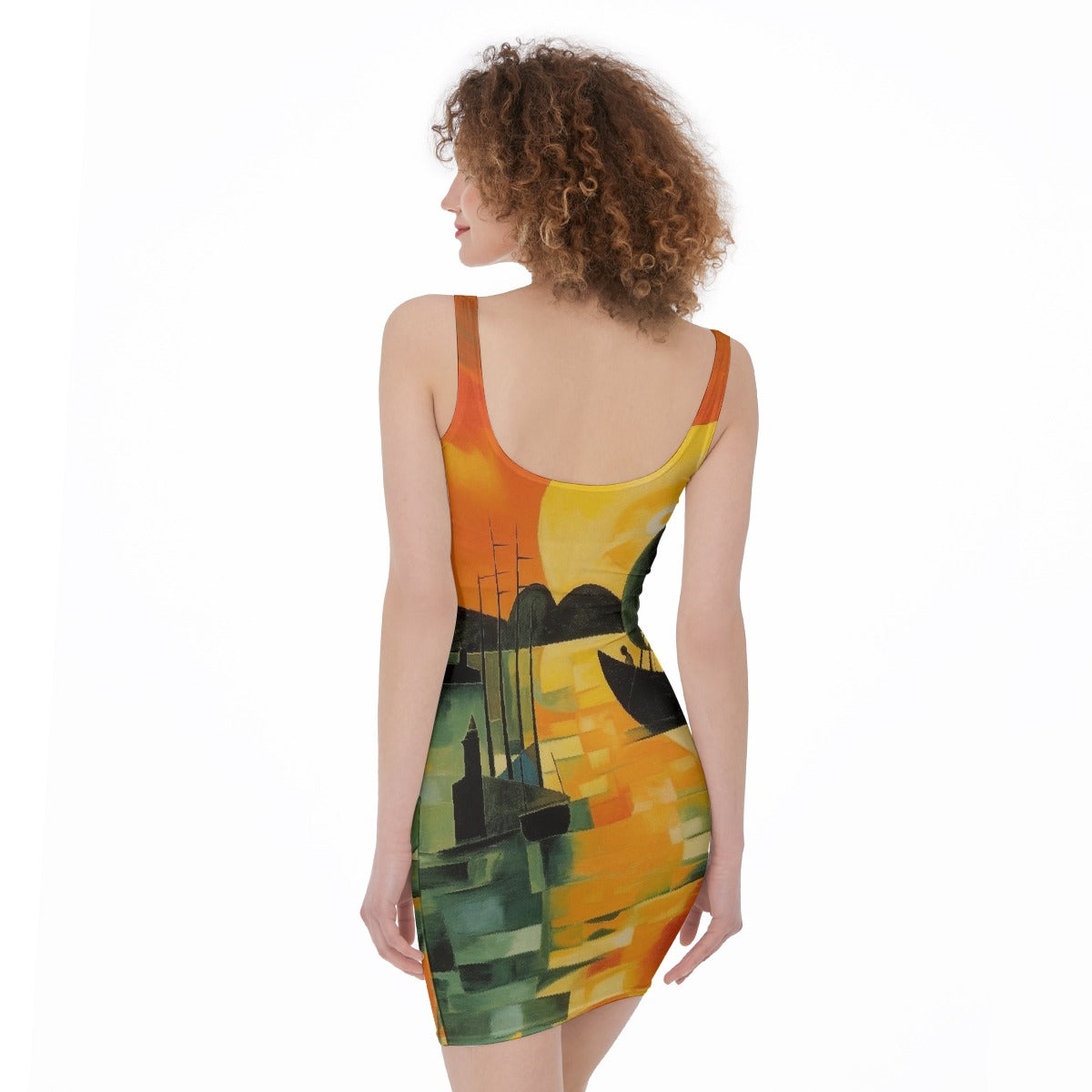 All-Over Print Women's Bodycon Dress