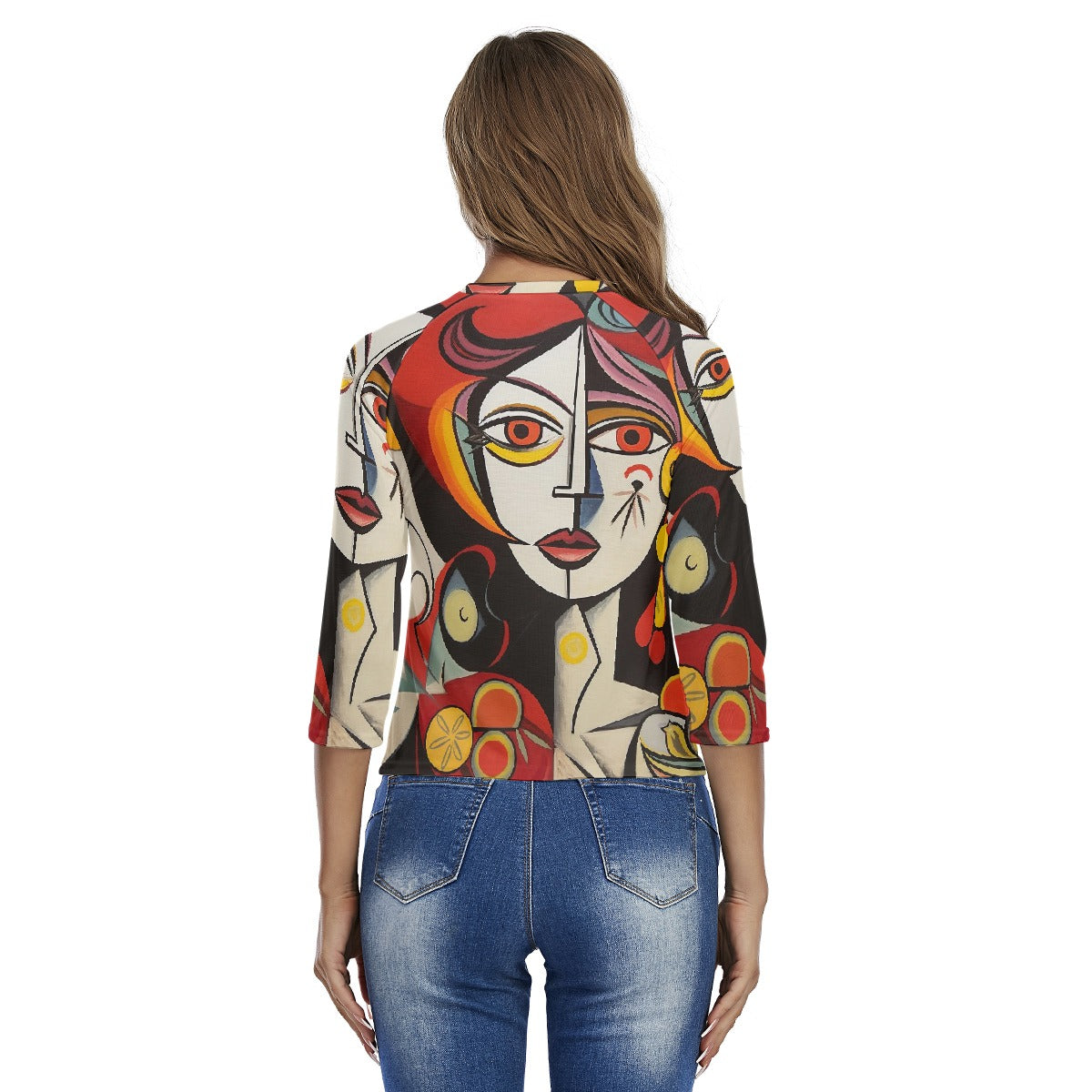 All-Over Print Women's Raglan Sleeves T-shirts