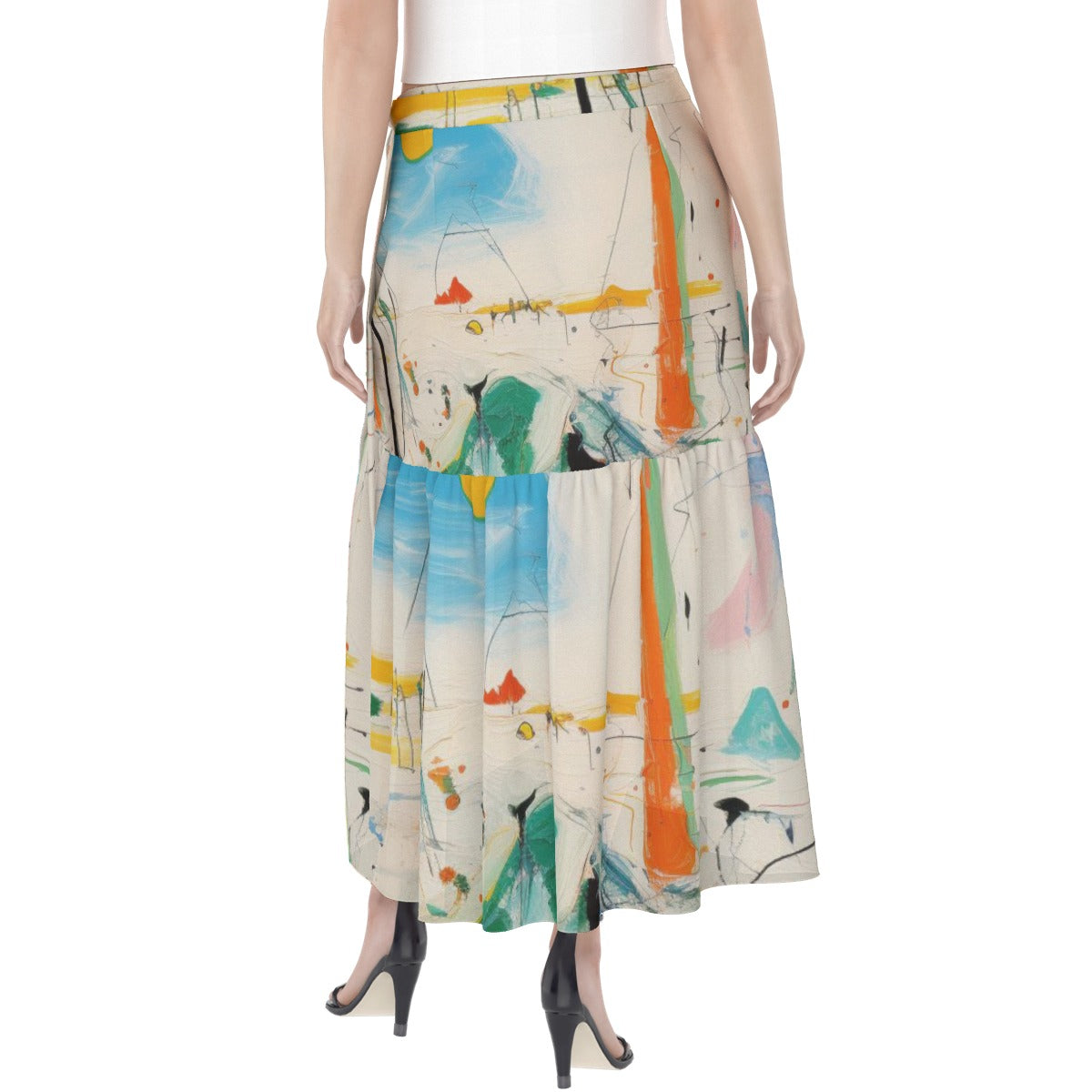 All-Over Print Women's Wrap Skirt