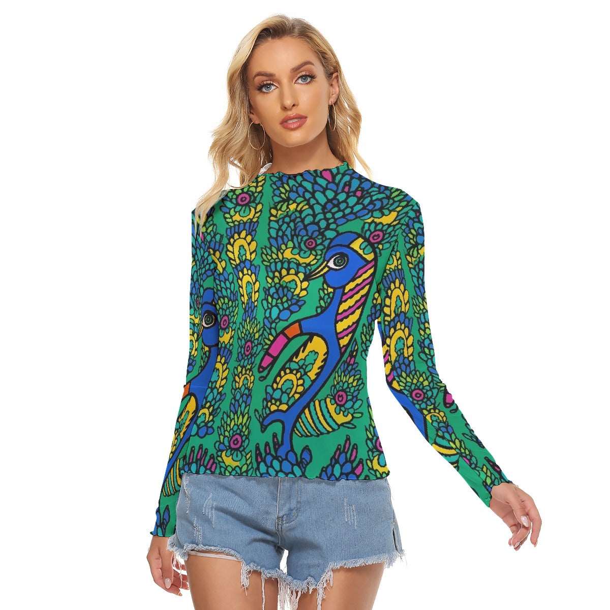 All-Over Print Women's Mesh T-shirt