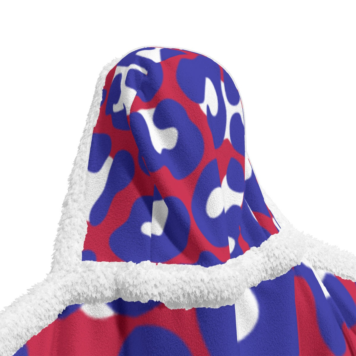 All-Over Print Unisex Wearable Hooded Blanket