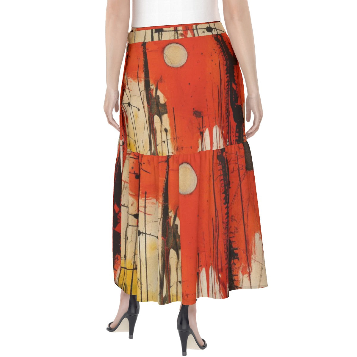 All-Over Print Women's Wrap Skirt