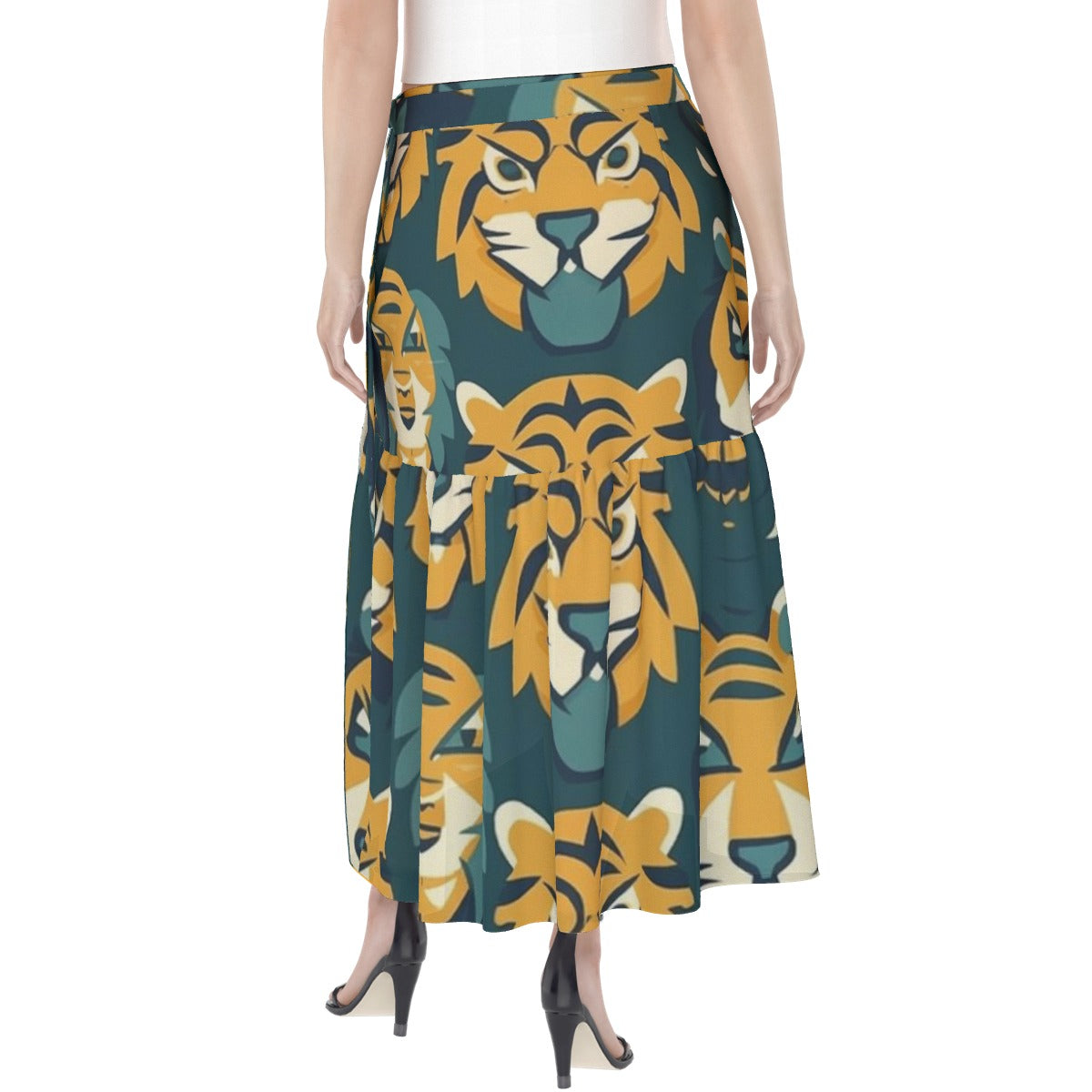 All-Over Print Women's Wrap Skirt