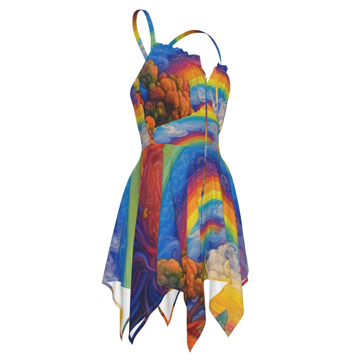 All-Over Print Women's Slip Dress