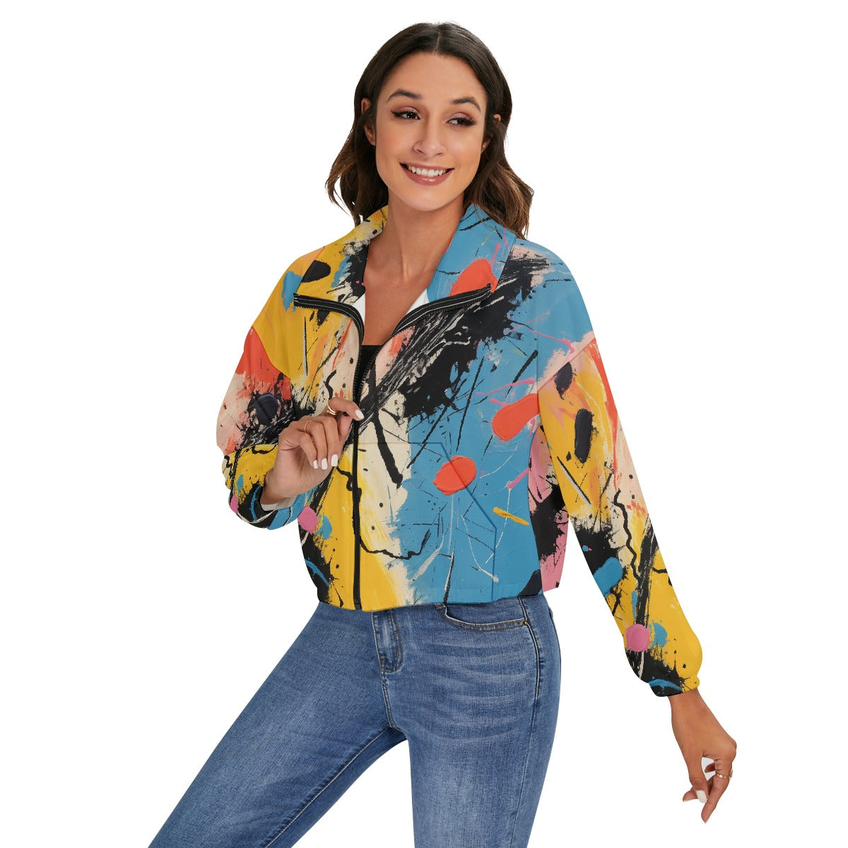 All-Over Print Women's Zip Jacket