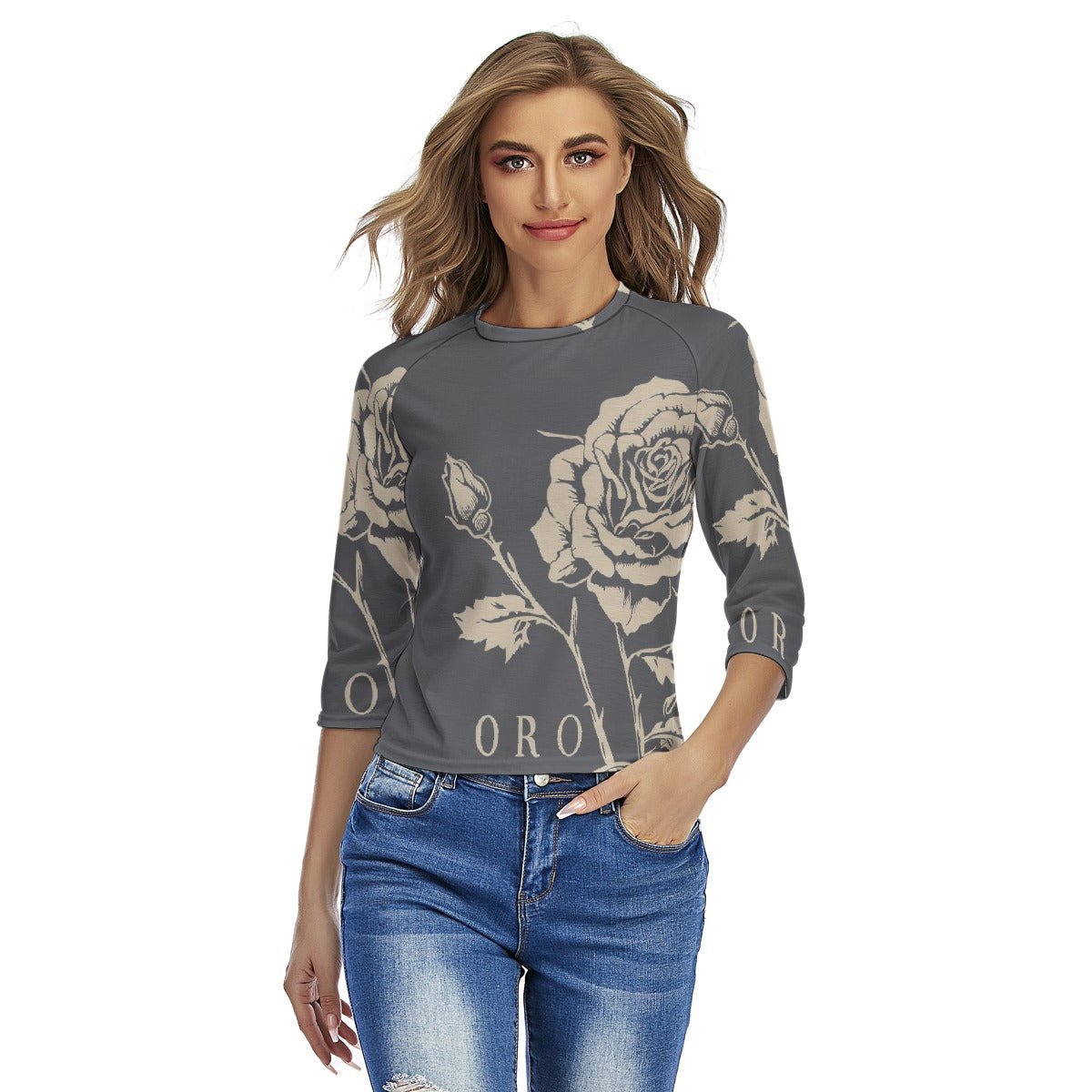 All-Over Print Women's Raglan Sleeves T-shirts