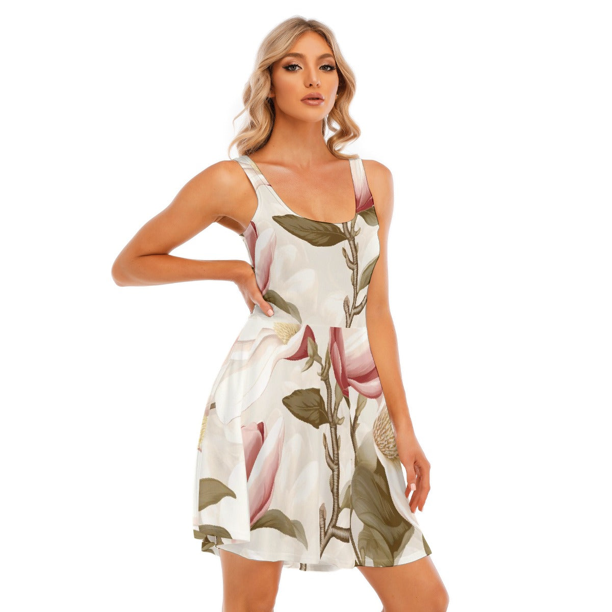 All-Over Print Women's Tank Vest Dress