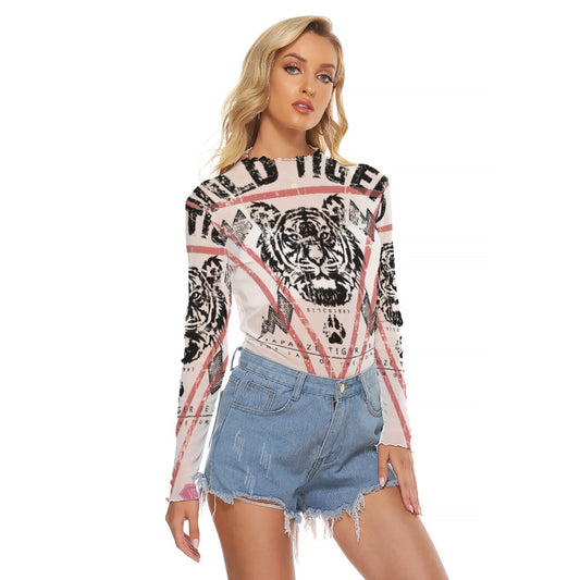 All-Over Print Women's Mesh T-shirt