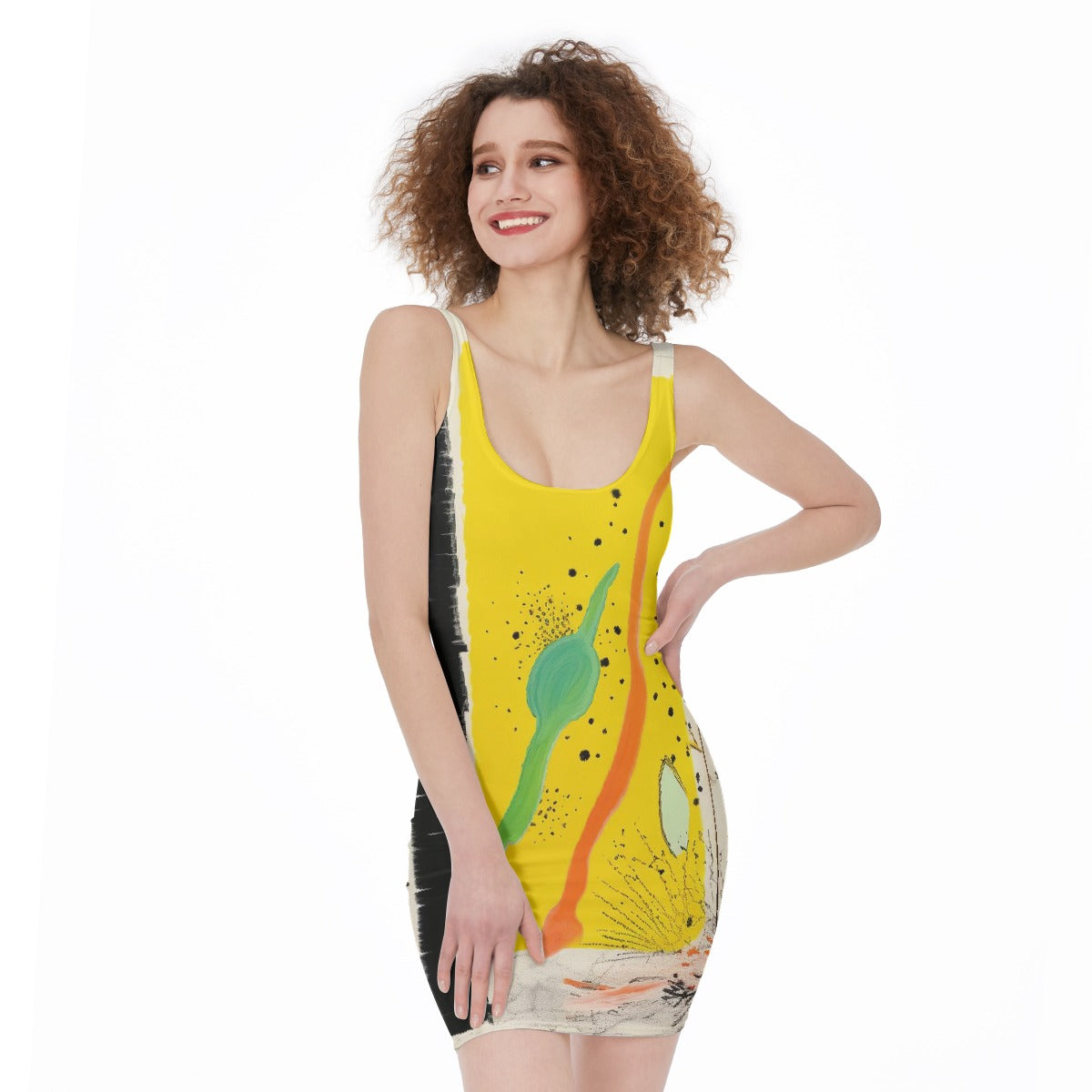 All-Over Print Women's Bodycon Dress