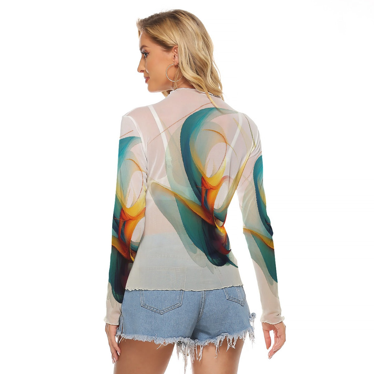 All-Over Print Women's Mesh T-shirt