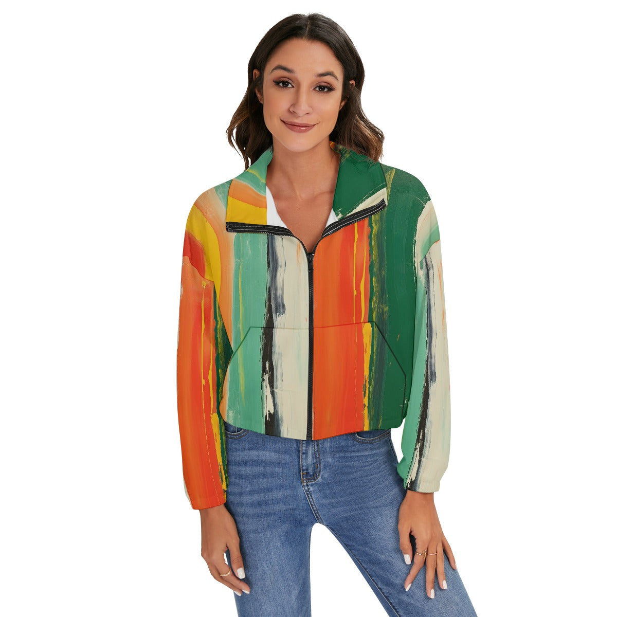 All-Over Print Women's Zip Jacket