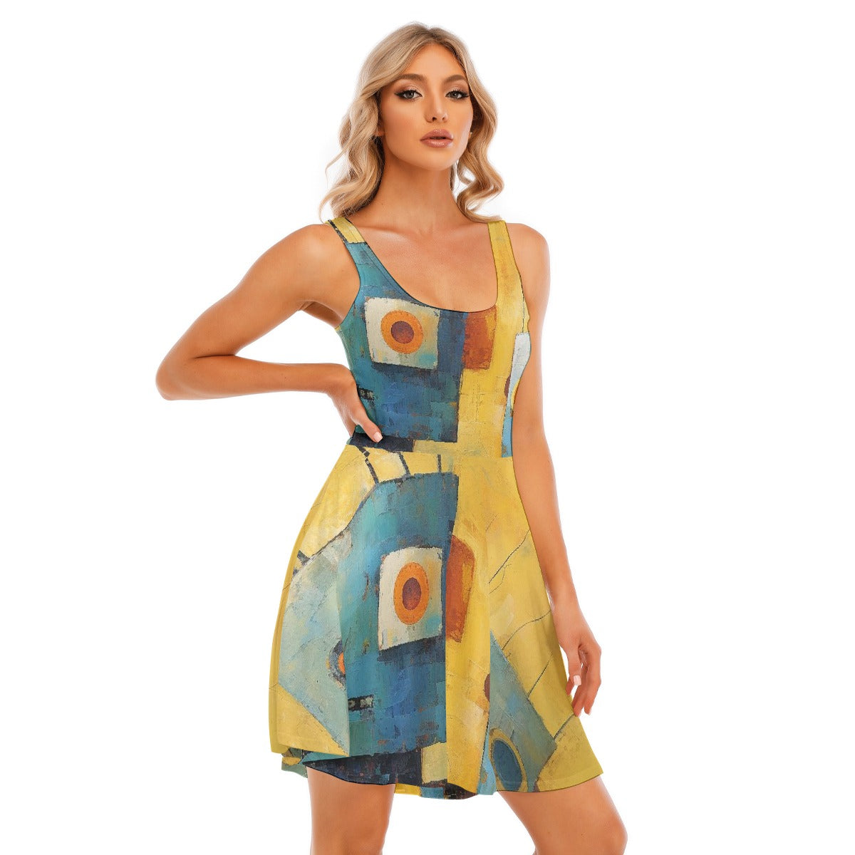 All-Over Print Women's Tank Vest Dress