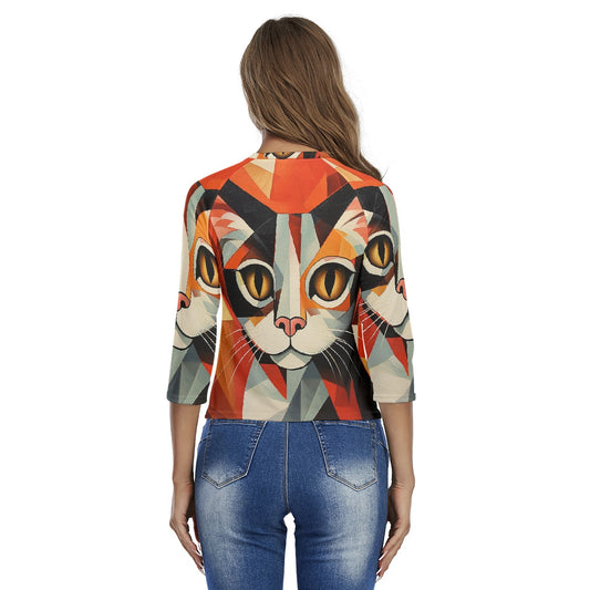 All-Over Print Women's Raglan Sleeves T-shirts